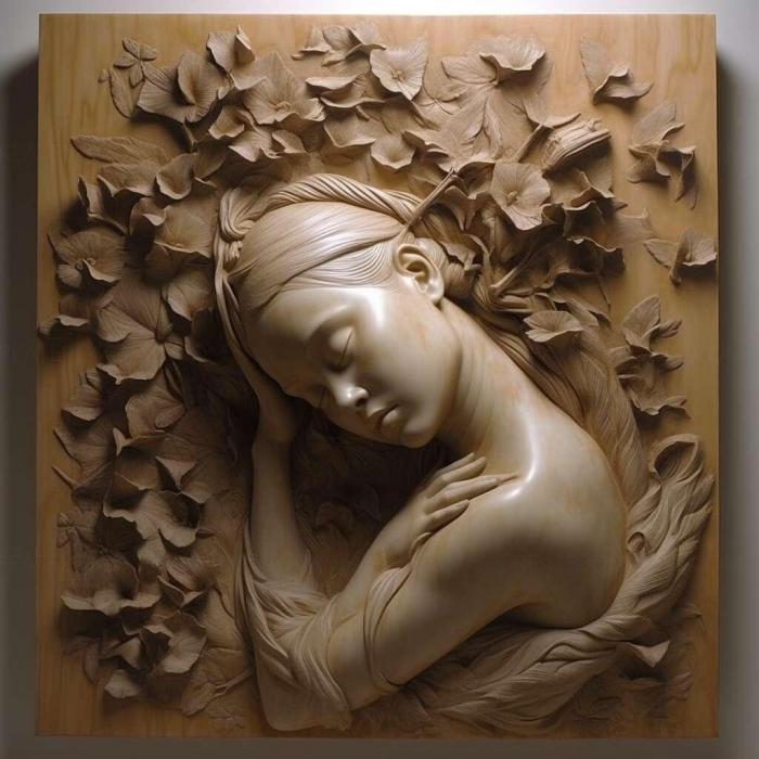 نموذج ثلاثي الأبعاد لآلة CNC 3D Art 